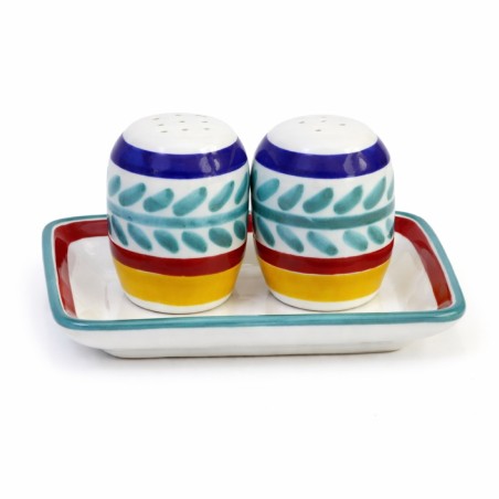 Salt and pepper shakers Selinunte Ceramiche De Simone Salt and pepper shakers Selinunte Ceramiche De Simone